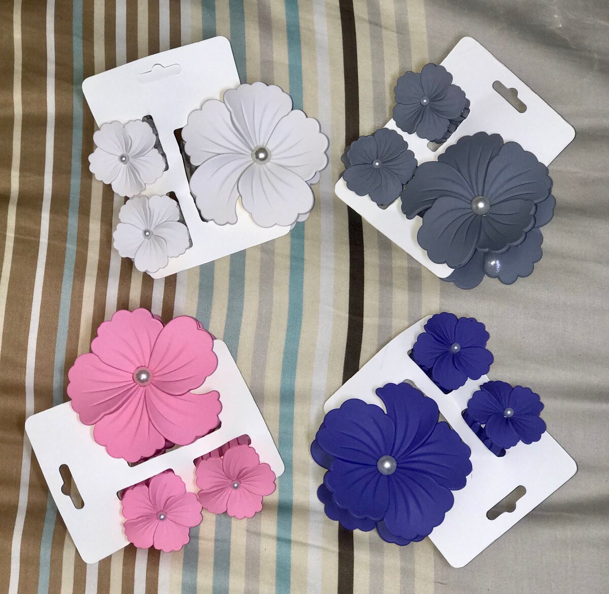 Épingles à cheveux fleur