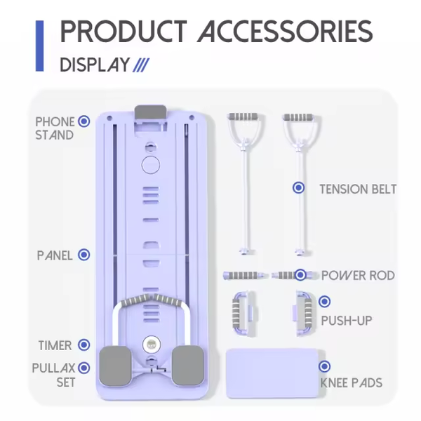 Planche d'entraînement polyvalente