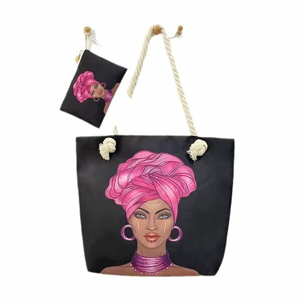 Sac cabas artistique imprimé