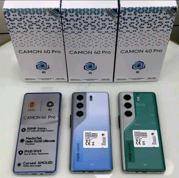 Téléphone Tecno Camon 40 Pro