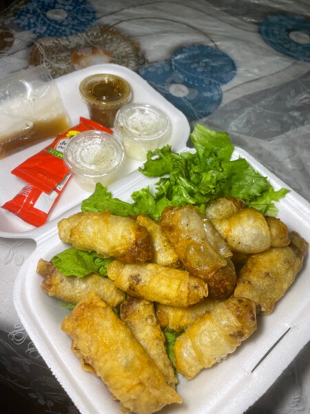 Nems à la viande hachée