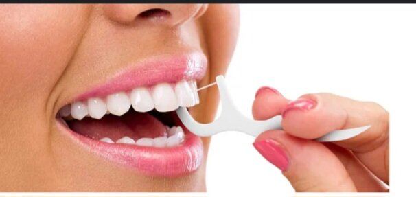 Toothpick floss/ Dental floss picks