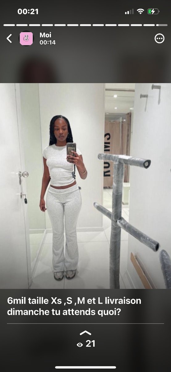 Ensemble pantalon gros bas