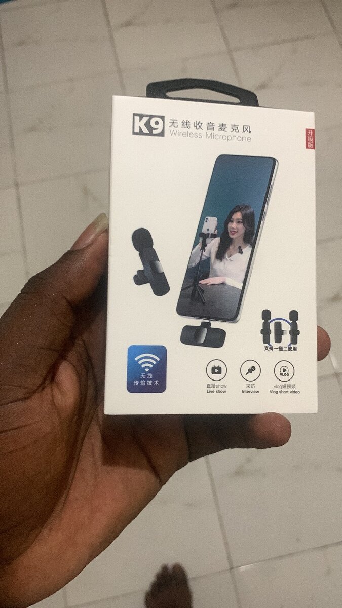 Wireless Microphone (Double mics)