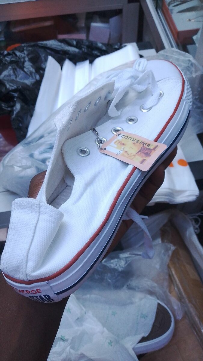 Baskets blanches Converse