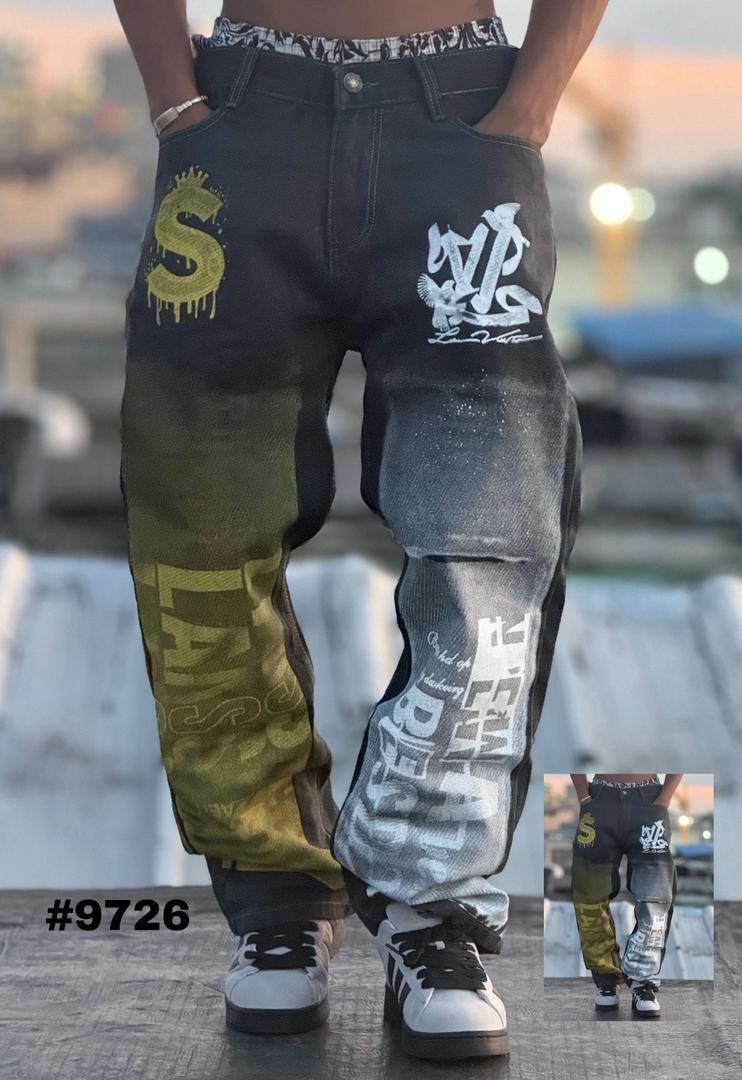 Jean large homme streetwear