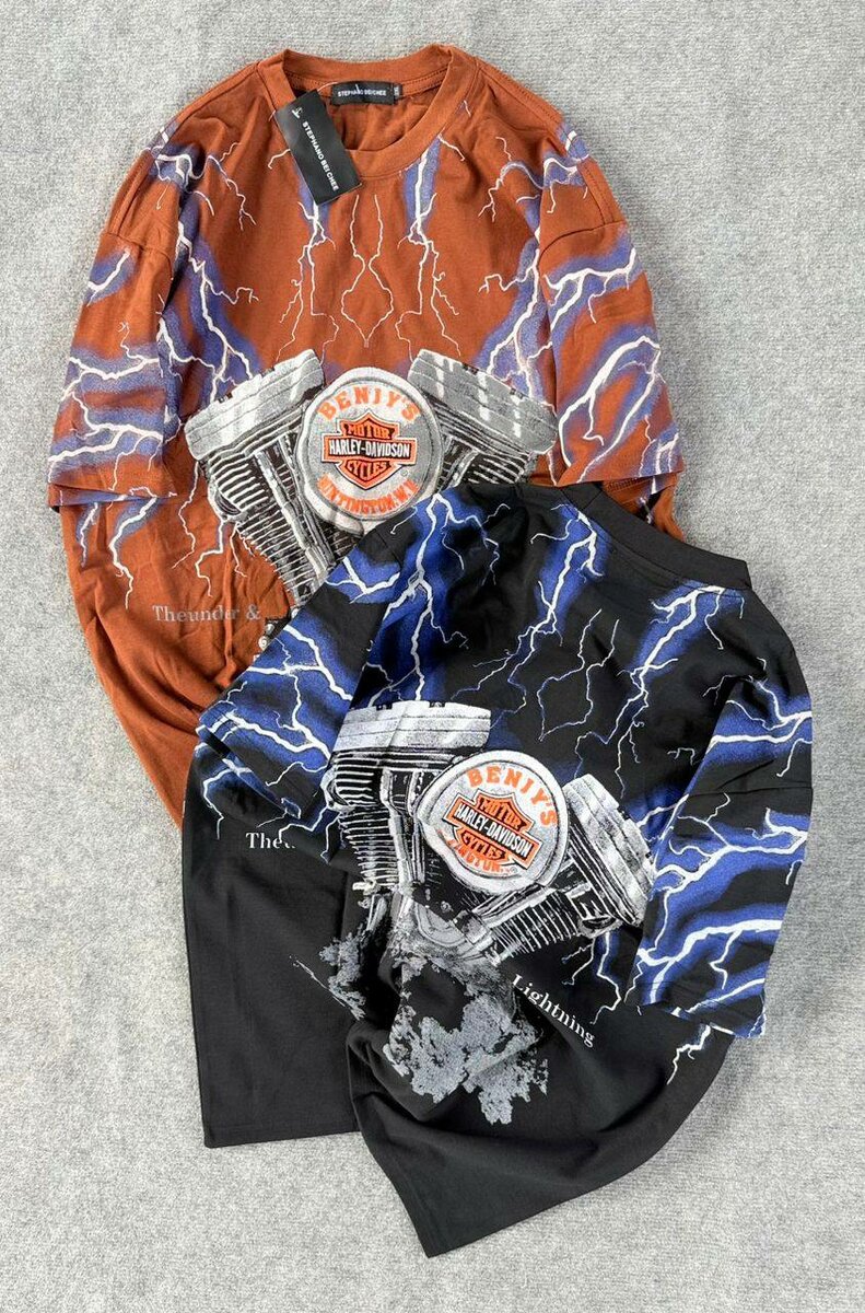 T-shirts graphiques style urbain