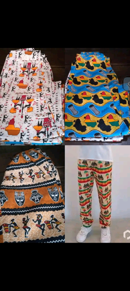 Pantalons imprimés ethniques