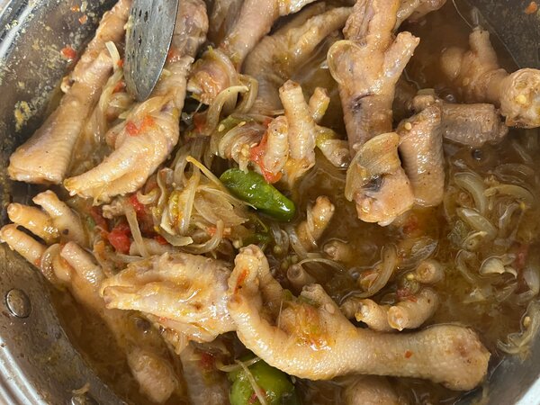 Pieds De Poulet Epicés