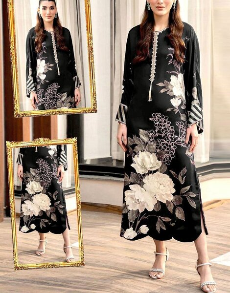 Silk frock