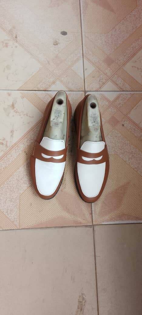 White loafer