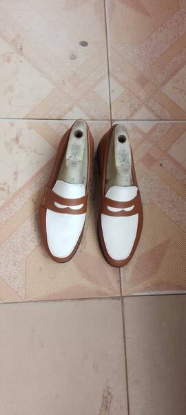 White loafer