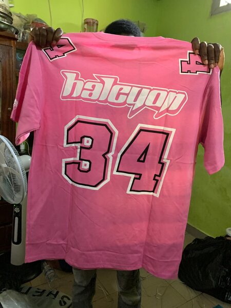 T-Shirt rose sport casual