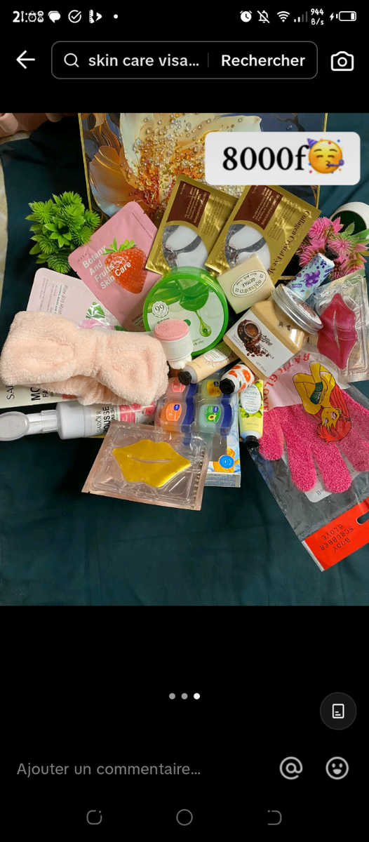 Box Skincare Économique