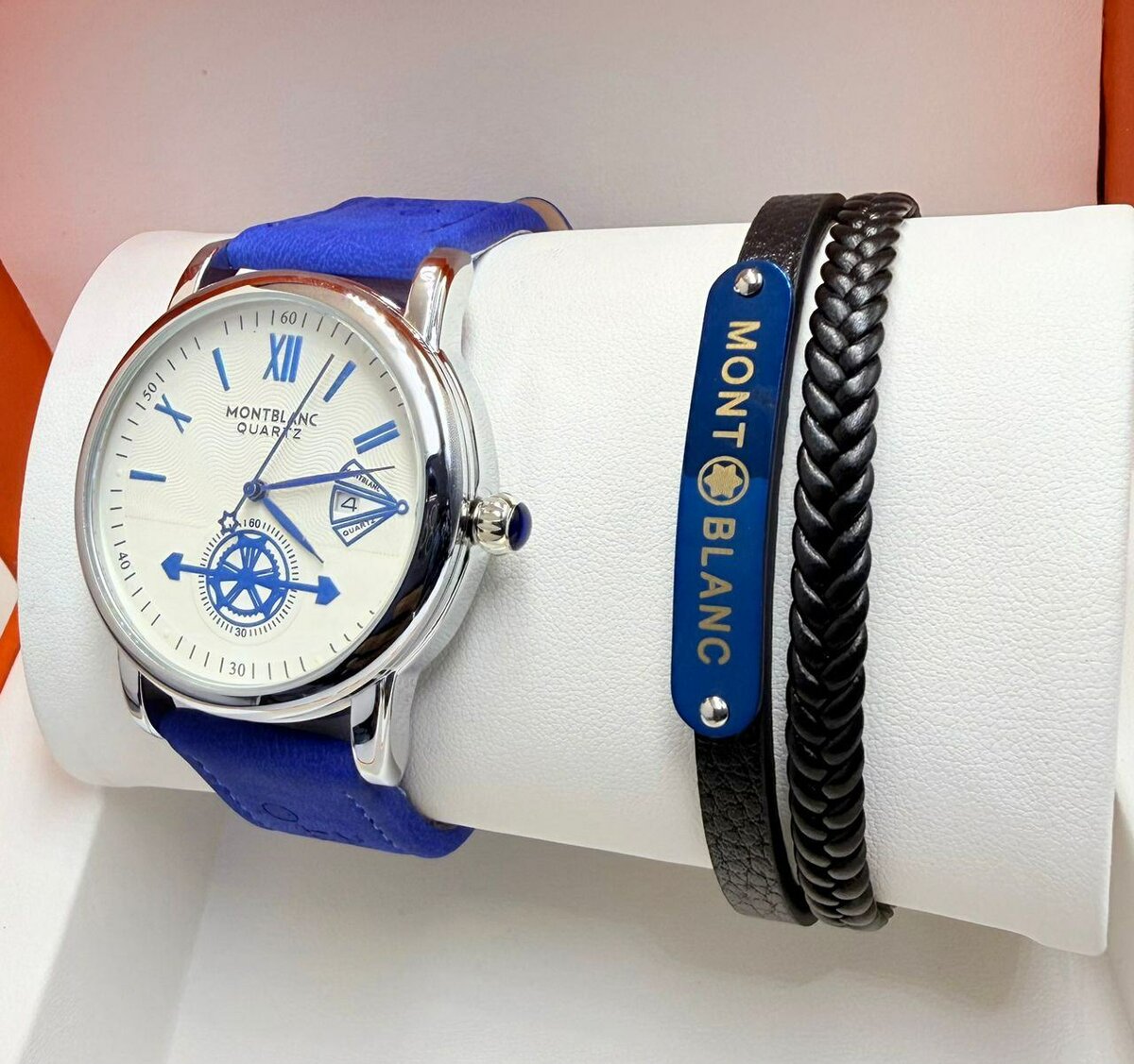 Montblanc Montre Homme Bracelet Acier