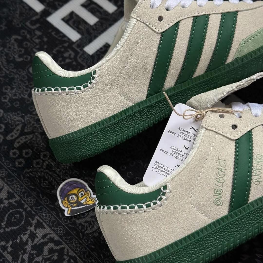 Adidas Sneakers Vert Blanc