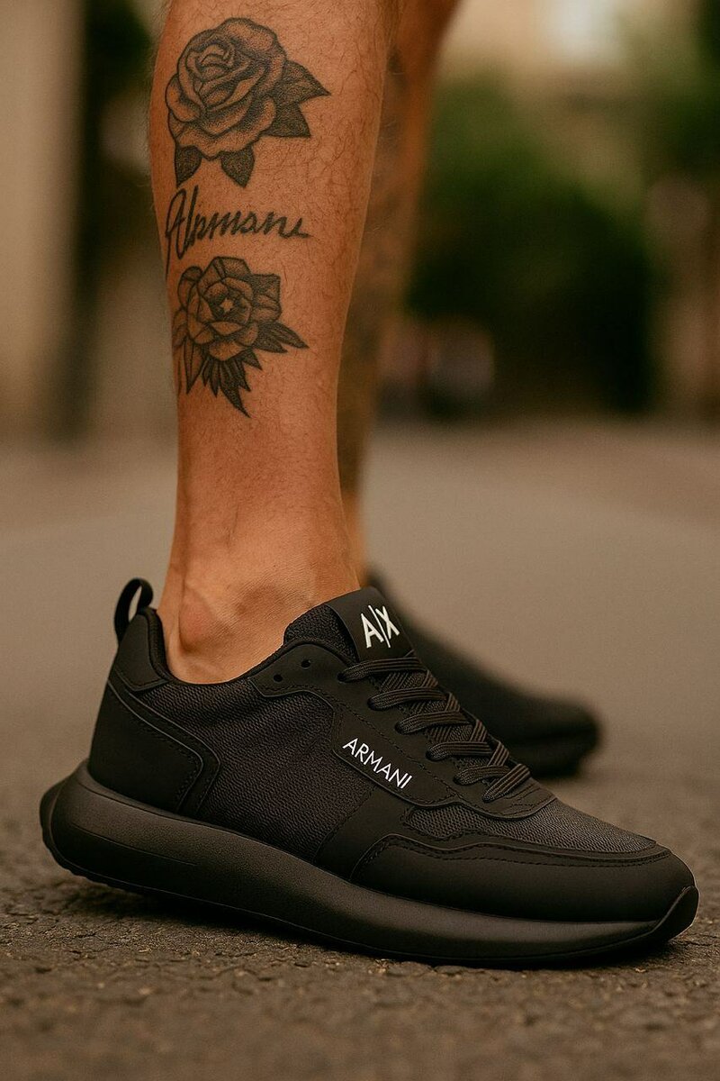 Sneakers Armani élégants hommes