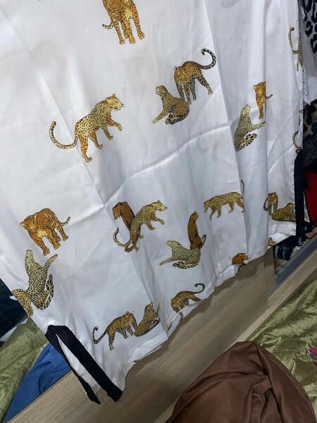 Robe imprimée léopard élégante