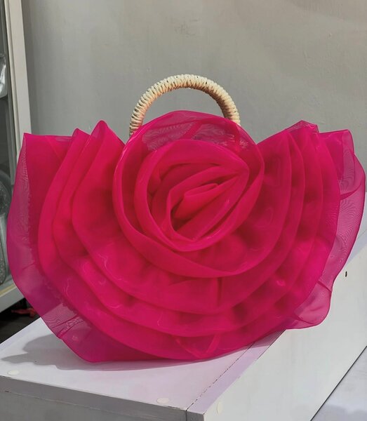 Sac en tissu floral élégant