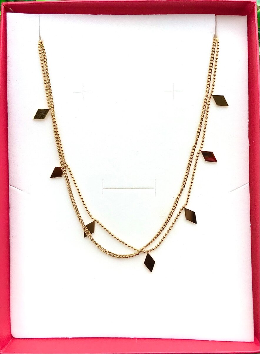 Layered necklace