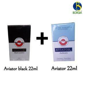 Aviator authentique +aviator Black leater
