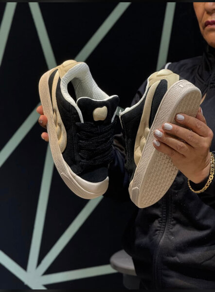 Sneakers en daim élégant