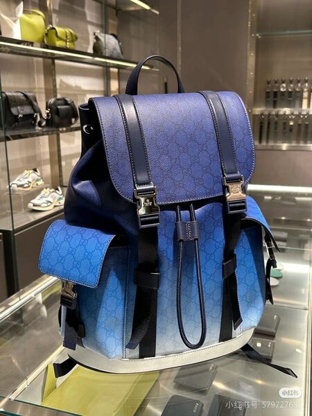 Sac à dos en cuir luxueux