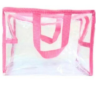 Cosmetic Bag Organizer Makeup Storage Jewellery Vanity Box (Transparent)