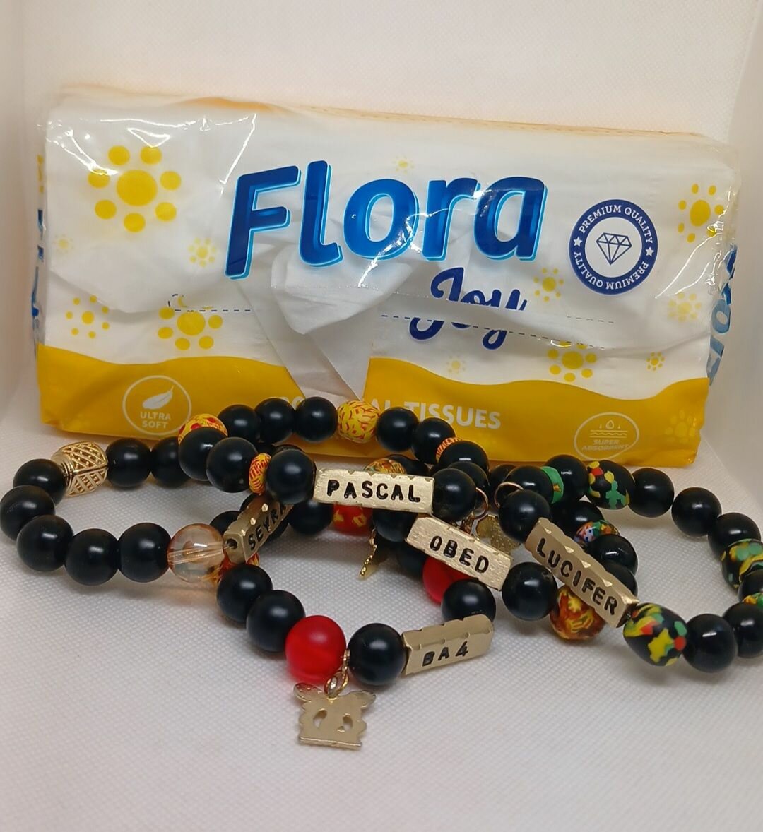 customised bead bracelets