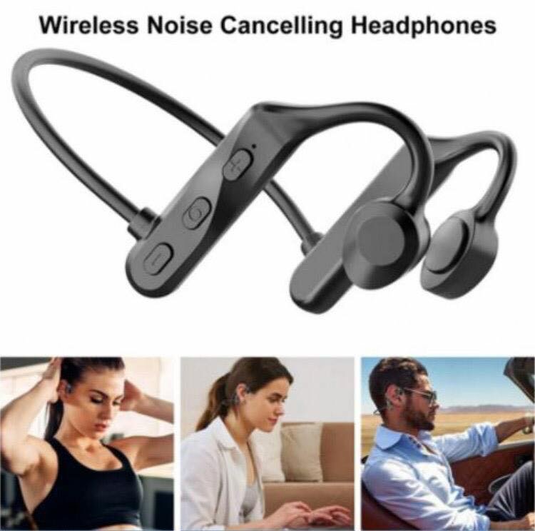 Bluetooth headphones Bone Conduction K69 Black