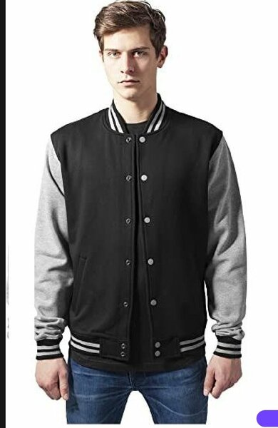 Mans base ball jecket