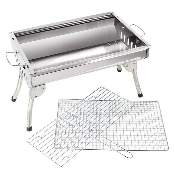 Grill barbecue portable en acier