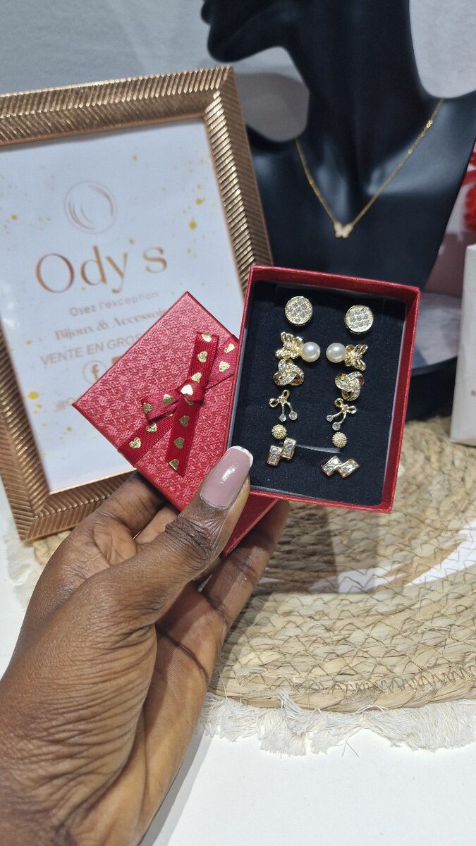 Set de Boucles d'Oreilles Ody's