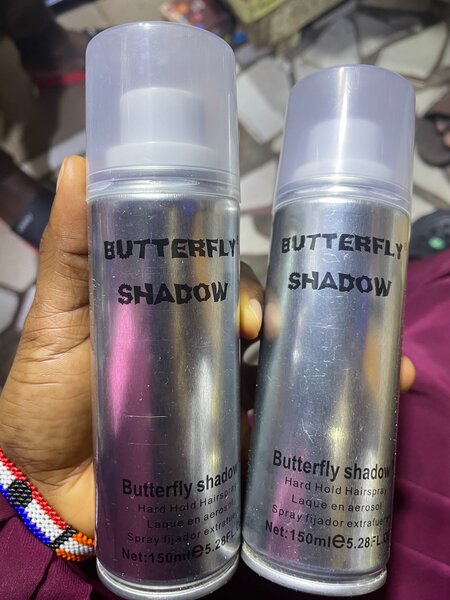 Butterfly Shadow Hairspray