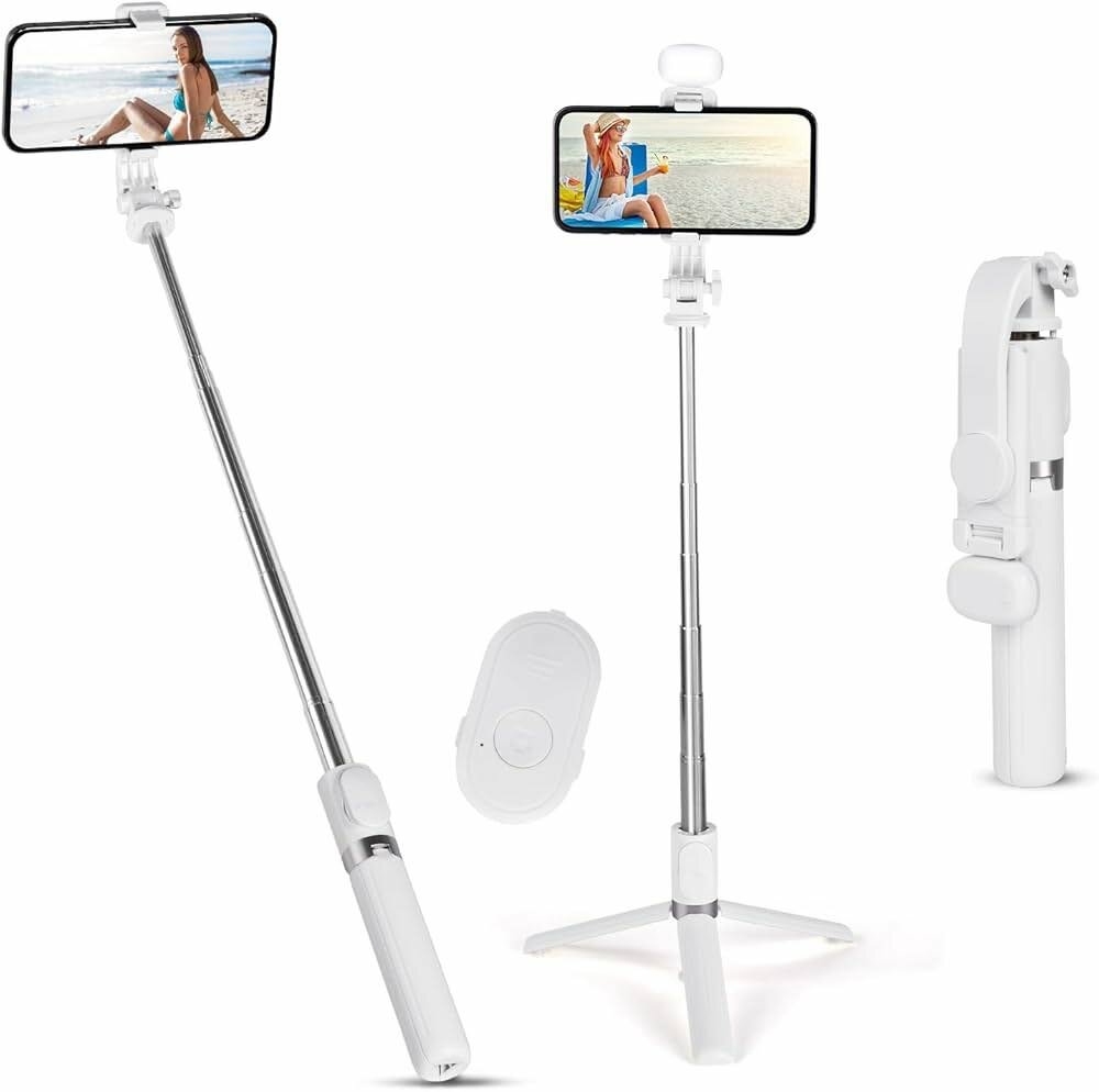 160cm Selfie Stick with LED (Long)