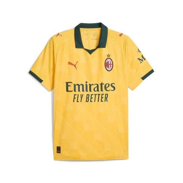 Maillot de  AC MILAN Jaune