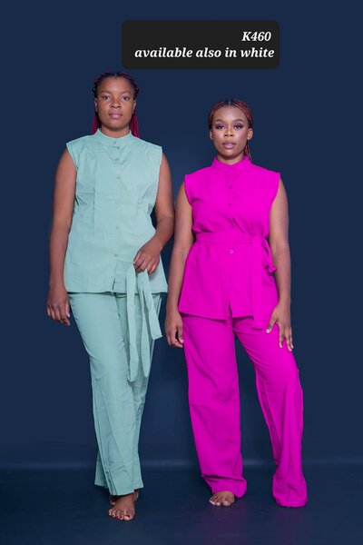 women's two-piece suit