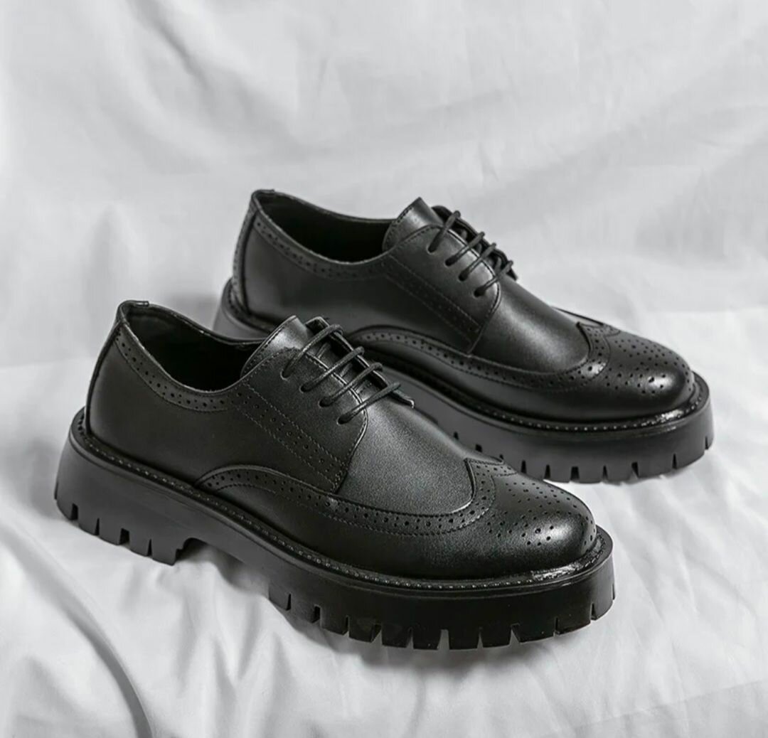 Chaussures Oxford noires élégantes