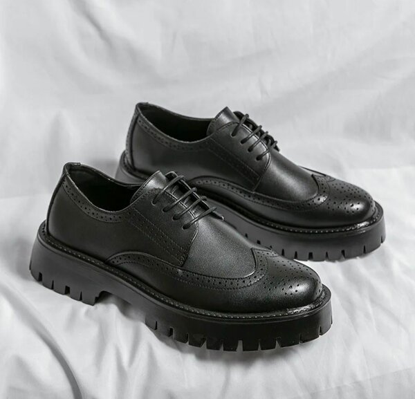 Chaussures Oxford noires élégantes