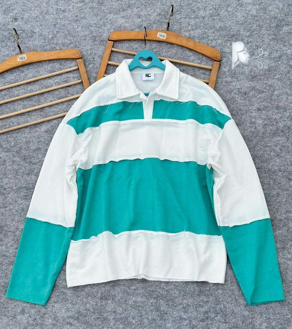 Polo à rayures homme