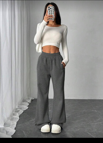 Pantalons larges femme confort