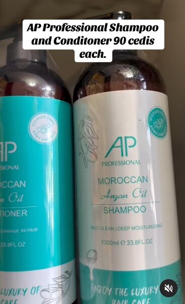 AP Professional Shampoo and Conditoner