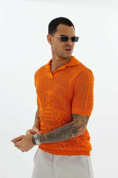 Polo en maille pour homme