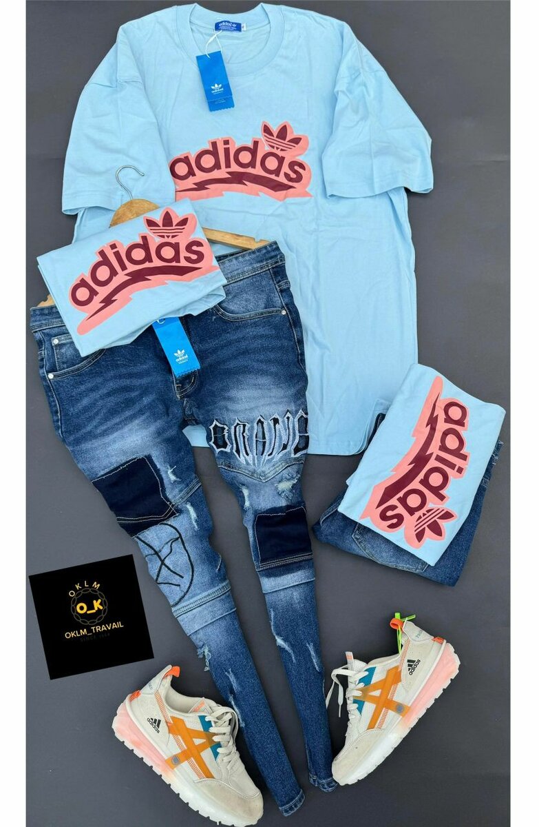 Complet jean deux pièces