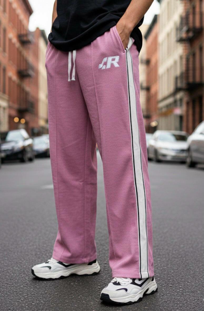 Pantalon de jogging rose