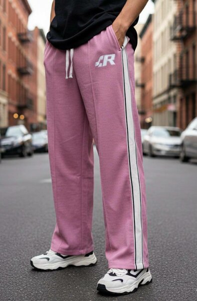 Pantalon de jogging rose