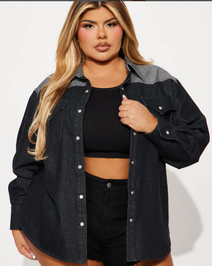Fashion nova denim jacket