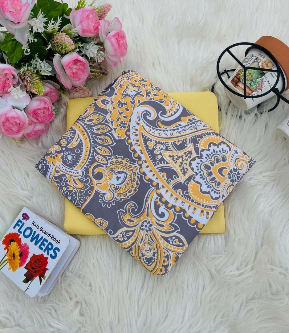 Plain and pattern fabric