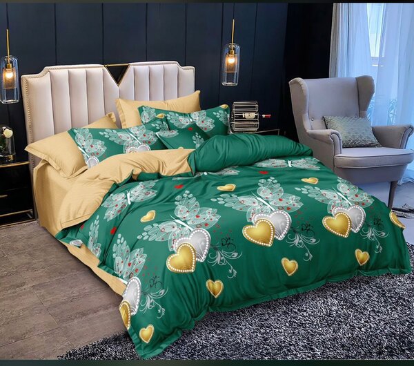 2 Bedsheets 5 pillow cases