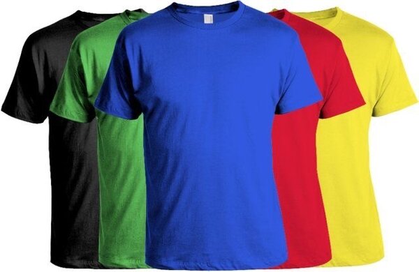 T-shirts unisex colorés